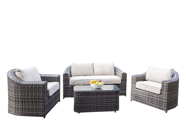 PAS-030/ Simple 4PCS Outdoor Rattan Patio Sofa Sets - Buy rattan sofa