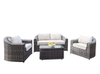 PAS-030/ Simple 4PCS Outdoor Rattan Patio Sofa Sets