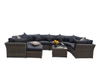 PAS-1512/Modern Outdoor Garden Rattan Corner Sofa Set