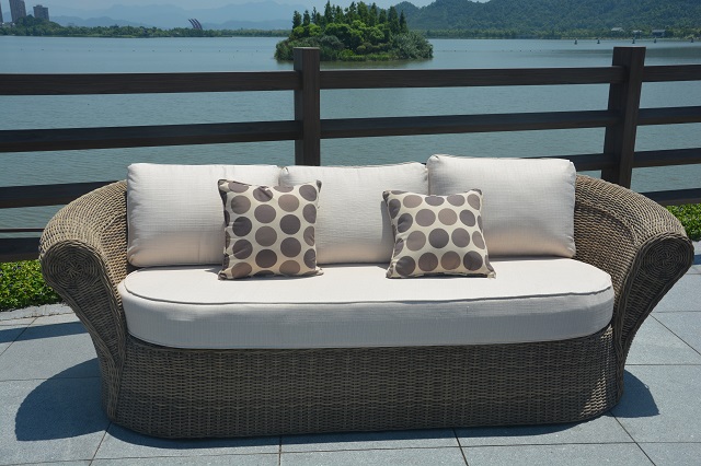 PAS-1601/Luxury Outdoor Garden Patio Elliptic Sofa Set Multiple Pieces