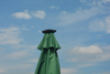PLU-001-G/Green LED Outdoor Market Umbrella 
