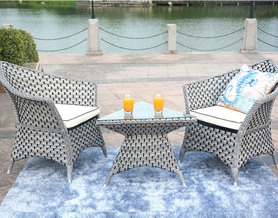 Simple 3PC New Design Bistro Table And Chair